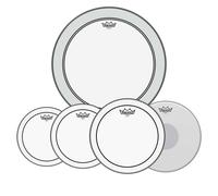 Remo Pinstripe Complete Pack - 12 13 16" Heads w/22 P3 + Free 14 Emperor X