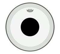 Remo Powerstrok 3 Clear Bass Schlagzeugfell Drum Head with Black Dot 18" P3-1318-10