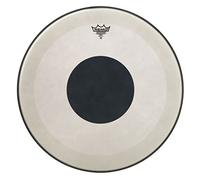 Remo Powerstrok 3 Coated Bass Schlagzeugfell Drum Head with Black Dot 18" P3-1118-10