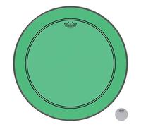 Remo Powerstroke 3 Colortone Green Bass Schlagzeugfell Drum Head, 20" P3-1320-CT-GN