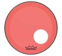 Remo Powerstroke 3 Colortone Red 24 Ported Bass Drum Head