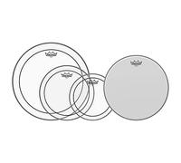 Remo PP-0320-PS Drum Head Pro Pack Pinstripe Transparent 12 Inches 13 Inches 16 Inches + Free 14 Inches PP-0320-PS