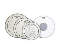 Remo Pinstripe Tom Pack - 12 13 16" Heads + Free 14 Emperor X
