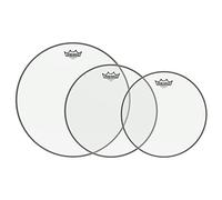 Remo PP-1190-BA Ambassador Clear Tom Drumhead Pack - 12", 13" & 16"