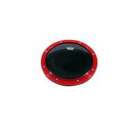 Remo RT-0008-58 8" Red Tunable Practice Pad with Ambassador Ebony