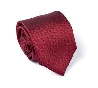 Remo Sartori Made in Italy Men's Burgundy Pattern Necktie, 3,34'' Width, Silk