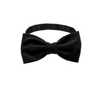 Remo Sartori Made in Italy Men's Velvet Pre Tied Bow Tie, Hight: 2,36", Adjustable (Black)