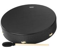Remo E1-1316-BE Bahia Buffalo Drum Black Earth 16-inch Frame Drum with Beater