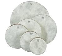 Remo World Percussion - Frame Drum Pretuned - 10" x 2" - Acousticon Shell, Fiberskyn 3 Head, Walnut Finish - HD-8510-00