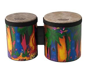 Remo World Percussion - Kids Percussion - Bongo - 5", 6" x 6.5" - KD-5400-01