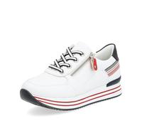 Remonte Adult D131282 D13 White/Blue/Red, White Blue Red, 6 UK