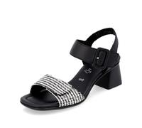 Remonte Black Hook & Loop Sandals for Ladies Colour: Black Size EU 36 / UK 3.5 Black 36