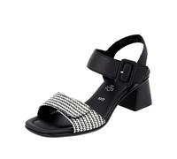 Remonte Black Hook & Loop Sandals for Ladies | Remonte D1K51-03 Colour: Black, Size: EU 39 / UK 6