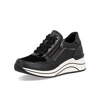 Black Zip Shoes for Women | Remonte D0T16-03 Women's