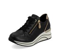 Remonte Black Zip Shoes for Ladies | Remonte D0T03-01 Size: EU 40 / UK 6.5, Colour: Black