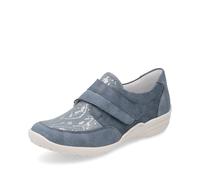 Remonte Blue Hook & Loop Shoes for Ladies | Remonte R7600-14 Colour: Blue, Size: EU 41 / UK 7.5