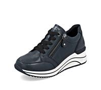 Remonte Blue Remonte Zip Shoes for Ladies Colour: Black Size EU 40 / UK 6.5 Blue 40