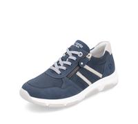 Remonte Blue Zip Shoes for Ladies Colour: Blue Size EU 40 / UK 6.5