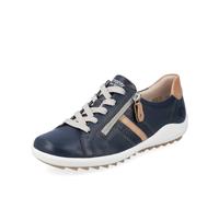 Remonte Blue Zip Shoes for Ladies | Remonte R1432-14 Size: EU 36 / UK 3.5, Colour: Blue