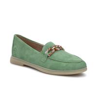 REMONTE Casual Leather Heeled Loafers - Size