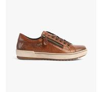 Remonte Women Lace-Up Shoes D0700, Ladies Casual lace-up Shoes,Trainer,Sneakers,Removable Insole,Water Repellent,remonteTEX,Sporty,Braun,38 EU / 5 UK