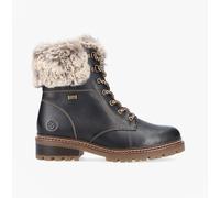 Remonte D0B74-01 Womens Fur Ankle Boots Black - UK 4 / EU 37