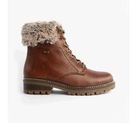 Remonte D0B74 Womens Casual Lace-Up Ankle Boots -Brown