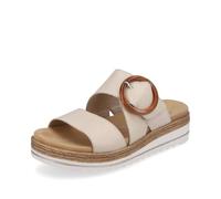 Remonte D0Q51-80 Ladies White Hook & Loop Sandals Colour: White, S