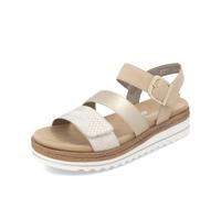 Women's Remonte D0Q55-91 Womens Sandals Metallic - Tan - Size: 8