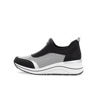 Remonte D0T08 Women's Wedge Heel Sneakers (Black, UK Footwear Size System, Adult, Women, Numeric, Medium, 6)