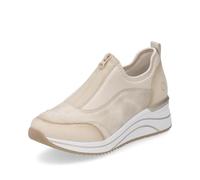 Remonte D0T08 Women's Wedge Heel Sneakers (Beige Combi 61, UK Footwear Size System, Adult, Women, Numeric, Wide, 5)