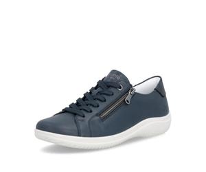 Remonte D1E03-15 Livon Zip Navy Leather Womens Lacing Shoes