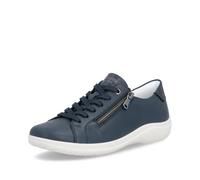 Remonte D1E03-15 Livon Zip Navy Leather Womens Lacing Shoes