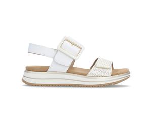 Remonte D1J53 Cross Strap Sandals in White - W40 - White