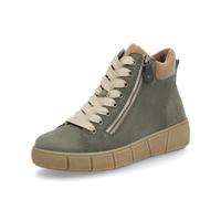 Remonte D1T70 Women's High-Top Trainers, Loose Insole, Green 54, 9 UK