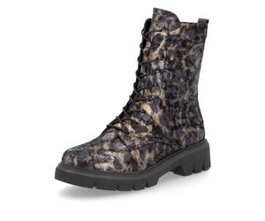 Remonte D1W72-03 Women's Fur Lined Zip Lace Cosy Boot Ankle Boots