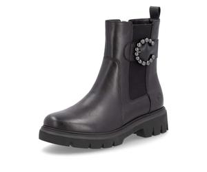 Remonte D1W74-00 Liz Hurley Chelsea Black leather Womens Chelsea Boots