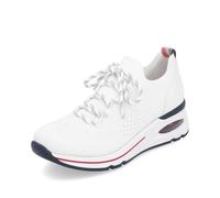 Remonte D2H04 Women's Low-Top Trainers, Loose Insole, White Combi 80., 10 UK