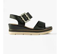 Black Hook & Loop Sandals for Women | Remonte D2L53-00
