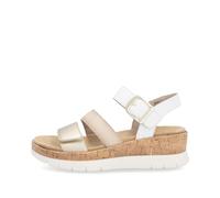 Remonte D2p50-80 Womens Sandals White Combination Leather - Size UK 6