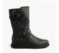 Remonte D3980 Womens Casual Zip Mid Calf Boots -Black