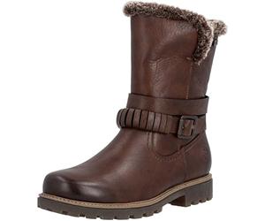 Remonte D3C72-22 Women's Warmed Lined Buckle Zip Boot Mid Calf Boots (Brown, UK 6.5)