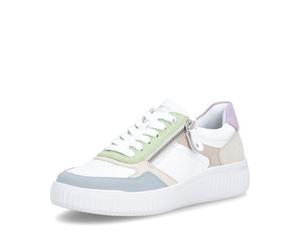 Remonte D3E05 Women's Low-Top Trainers, Loose Insole, Weiss Estate 82, 43 EU Weit