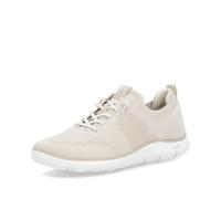 Remonte D3G02 Womens Loose Fit Low Top Trainers, Beige 46, 3.5 UK