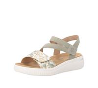 remonte Women's Wedge Sandal - Green | D3L51-52 52 38
