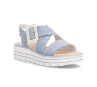Remonte D3N51-10 Biba Cross Light blue Womens Wedge Sandals