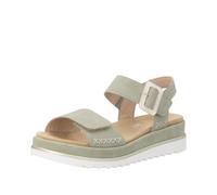 Remonte D3p53, Women's Ankle Strap Sandals, Green, 6 UK