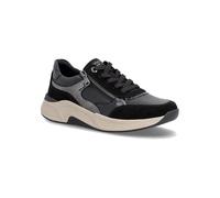 Remonte D3V00-04 Adoring Zip Black Patent Leather Womens Trainers