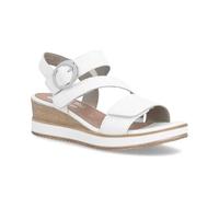 Remonte D6466-80 Dou Amarillo WHITE LEATHER Womens Wedge Sandals
