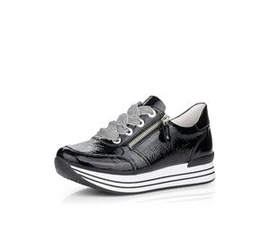 Remonte Damen D1302 Halbschuhe Women's Loafers, Schwarz, 4 UK